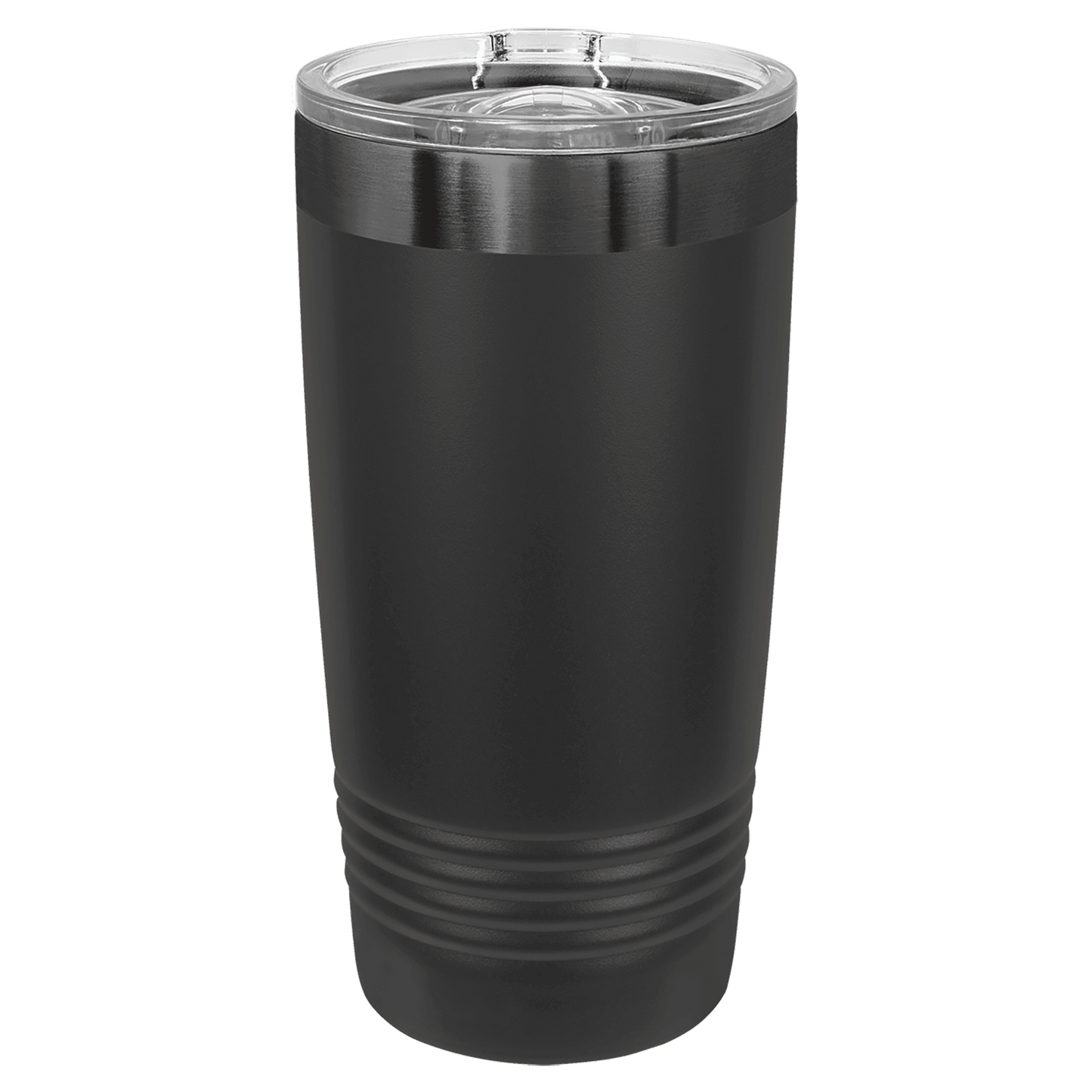 Polar Camel 20 oz. Ghost Black Ringneck Tumbler with Slider Lid