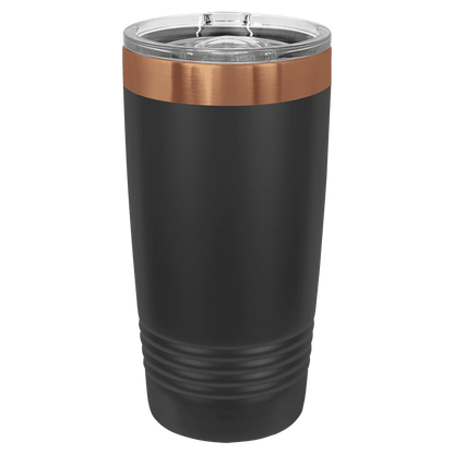 Polar Camel 20 oz. Rose Gold Ringneck Tumbler with Slider Lid