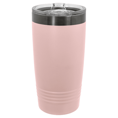 Polar Camel 20 oz. Ghost Black Ringneck Tumbler with Slider Lid