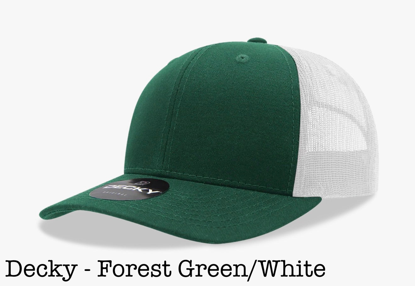 Custom Branded Leather Patch Hat