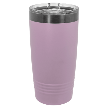 Polar Camel 20 oz. Ghost Black Ringneck Tumbler with Slider Lid