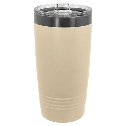 Polar Camel 20 oz. Ghost Black Ringneck Tumbler with Slider Lid