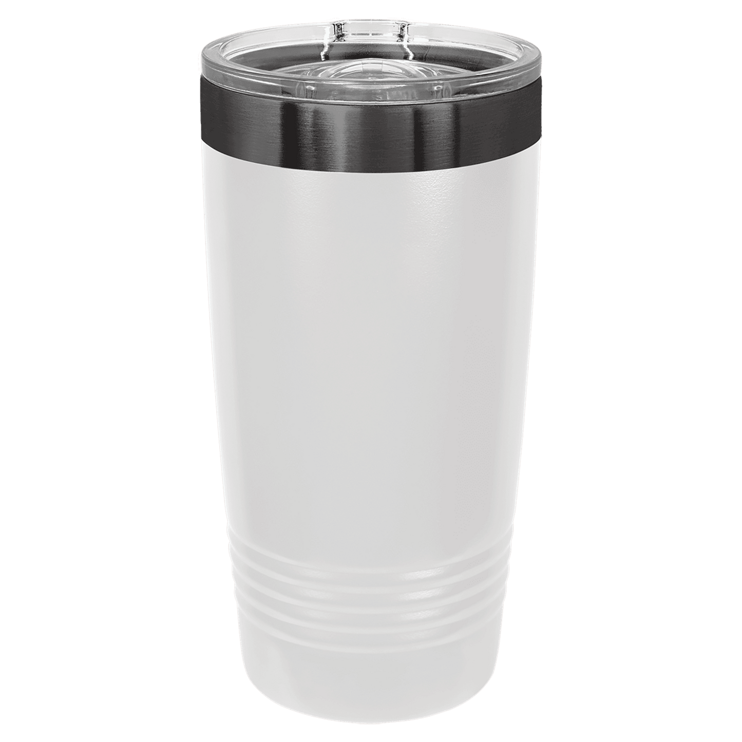 Polar Camel 20 oz. Ghost Black Ringneck Tumbler with Slider Lid
