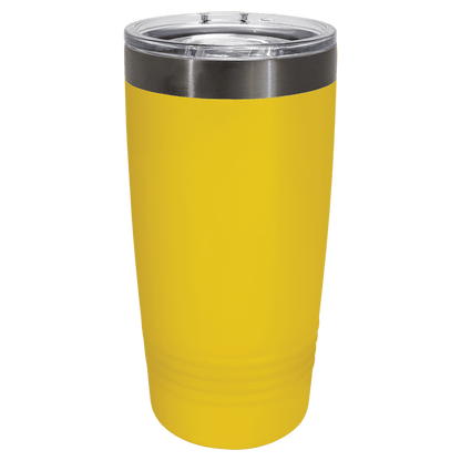 Polar Camel 20 oz. Ghost Black Ringneck Tumbler with Slider Lid
